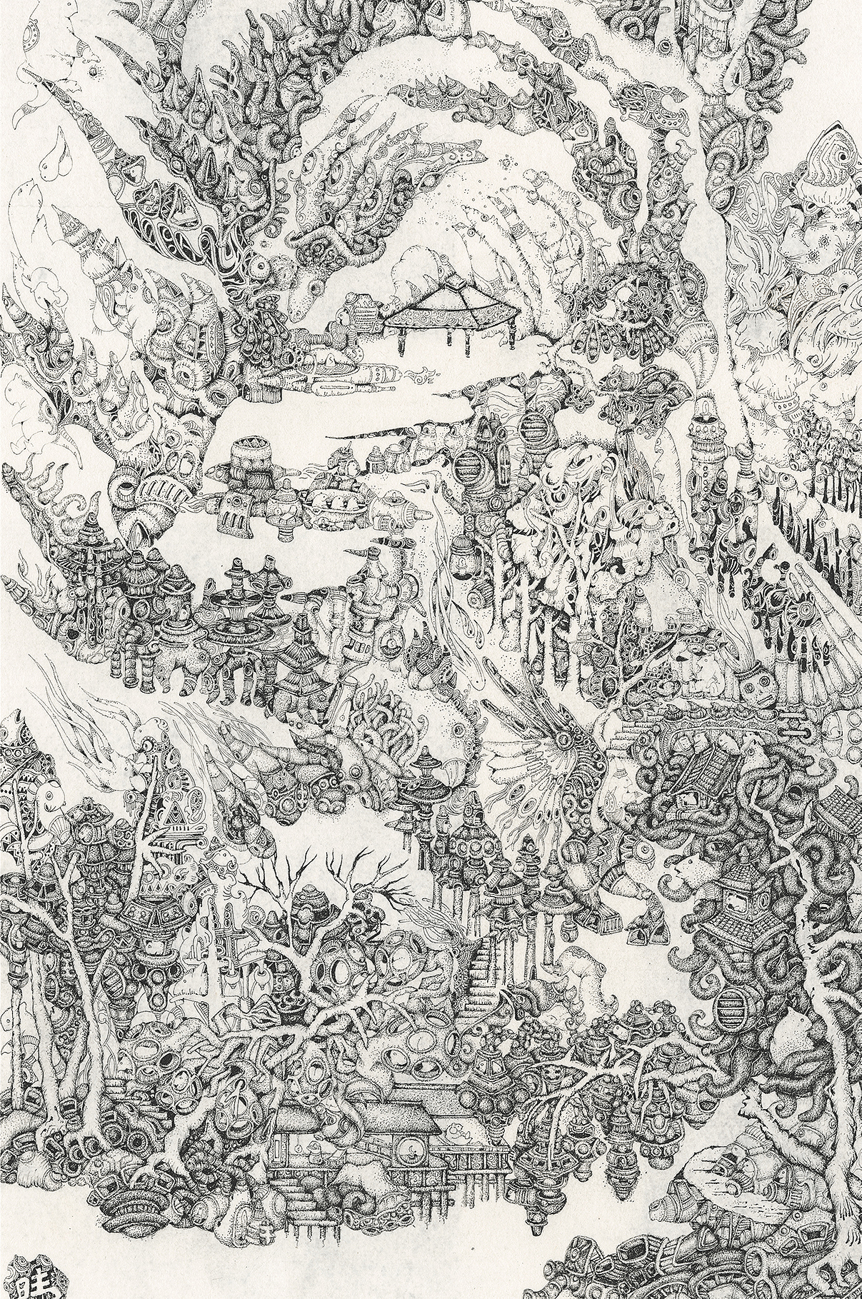 听音图（图ZMzc3OTI3NTg0） - 绘画 - 站酷设计师李晴_jee原创素材 - 站酷ZCOOL