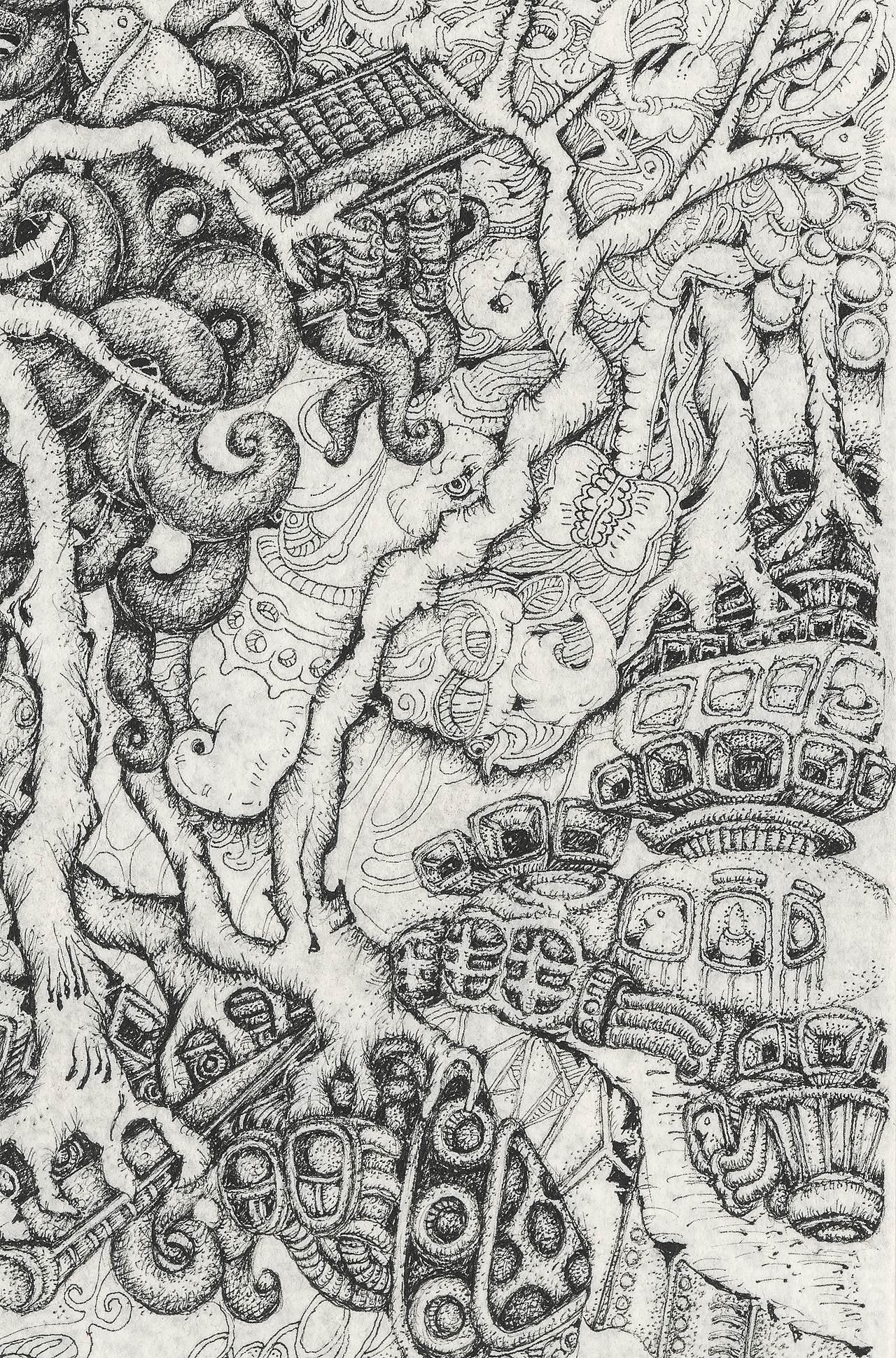 听音图（图ZMzc3OTI4MTIw） - 绘画 - 站酷设计师李晴_jee原创素材 - 站酷ZCOOL