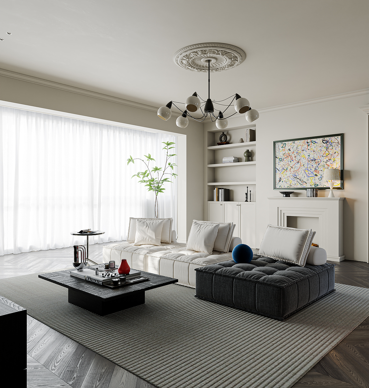 深化渲染-现代家装渲染（图ZMzc3OTM3MzU2） - 家装设计 - 站酷设计师MIF视觉原创素材 - 站酷ZCOOL