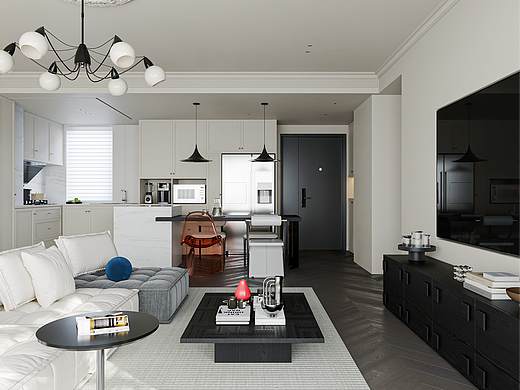 深化渲染-现代家装渲染