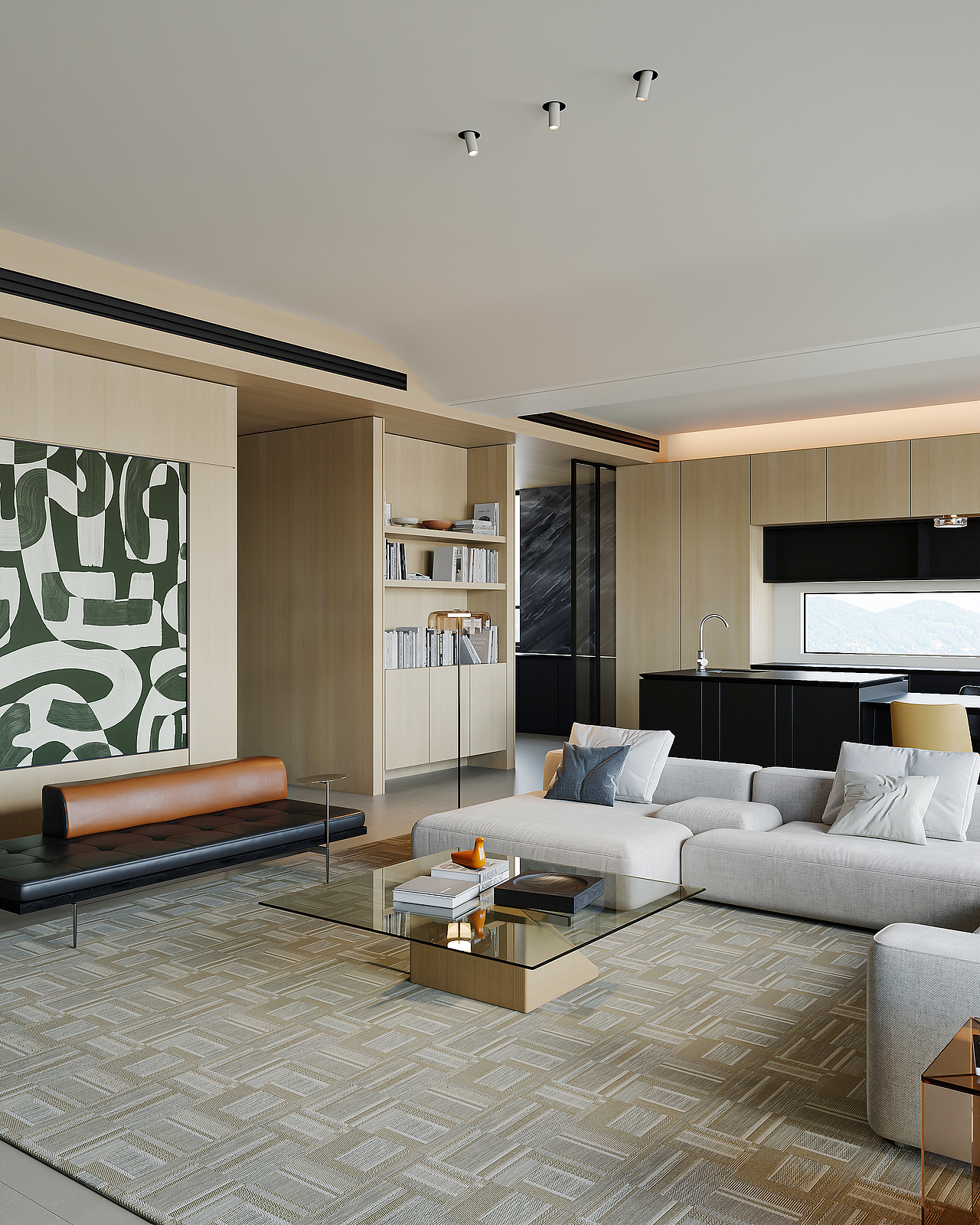 深化渲染-现代客餐厅渲染