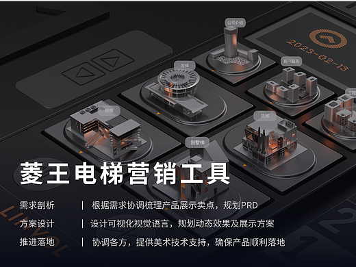【B端可视化】电梯营销