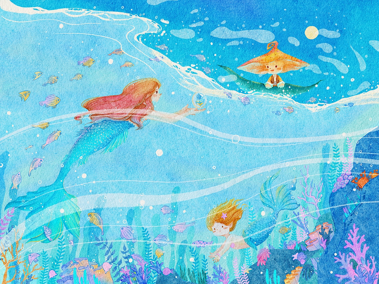 小蘑菇采药记（图ZMzc3OTY5Mzg4） - 艺术插画 - 站酷设计师闪闪的珊珊原创素材 - 站酷ZCOOL