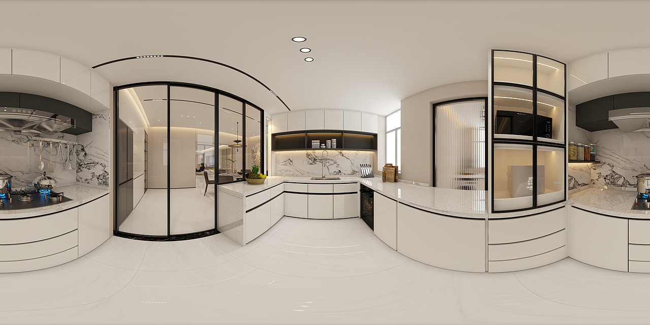 沿海城市圆弧造型轻奢大平层设计（图ZMzc3OTkwNDA0） - 家装设计 - 站酷设计师Lexizhu原创素材 - 站酷ZCOOL