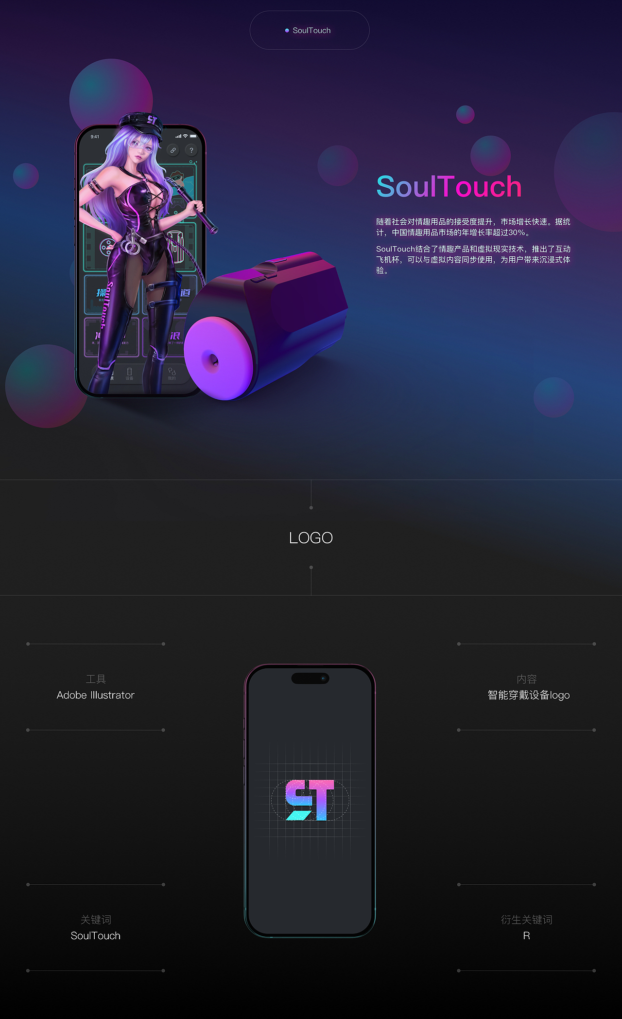 【SoulTouch飞机杯】全流程设计