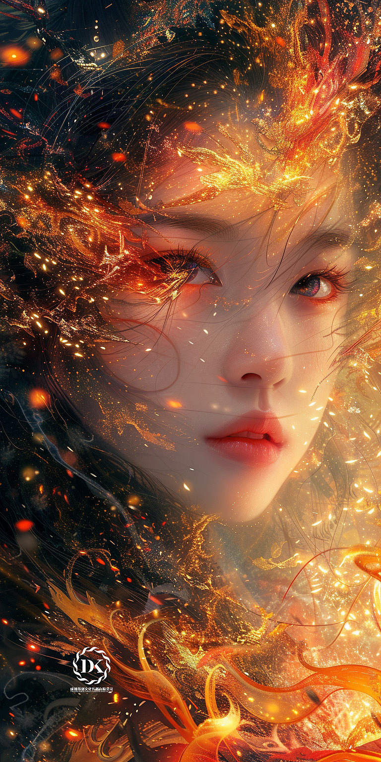 龙女（图ZMzc3OTkzNzI0） - AI作品 - 站酷设计师唯菊绘AI原创素材 - 站酷ZCOOL