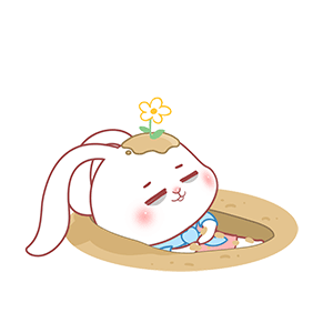猫与熊 打工人白兔朵朵的日常表情包 | 原创IP可授权