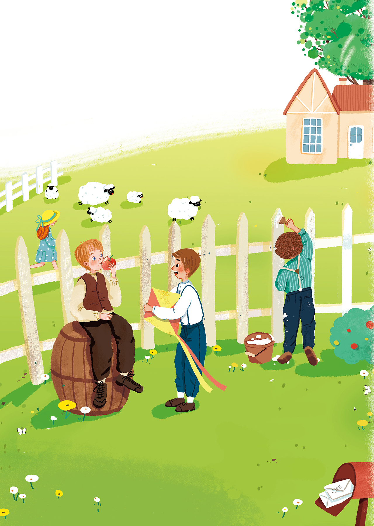 与《中国少年文学》合作的部分作品