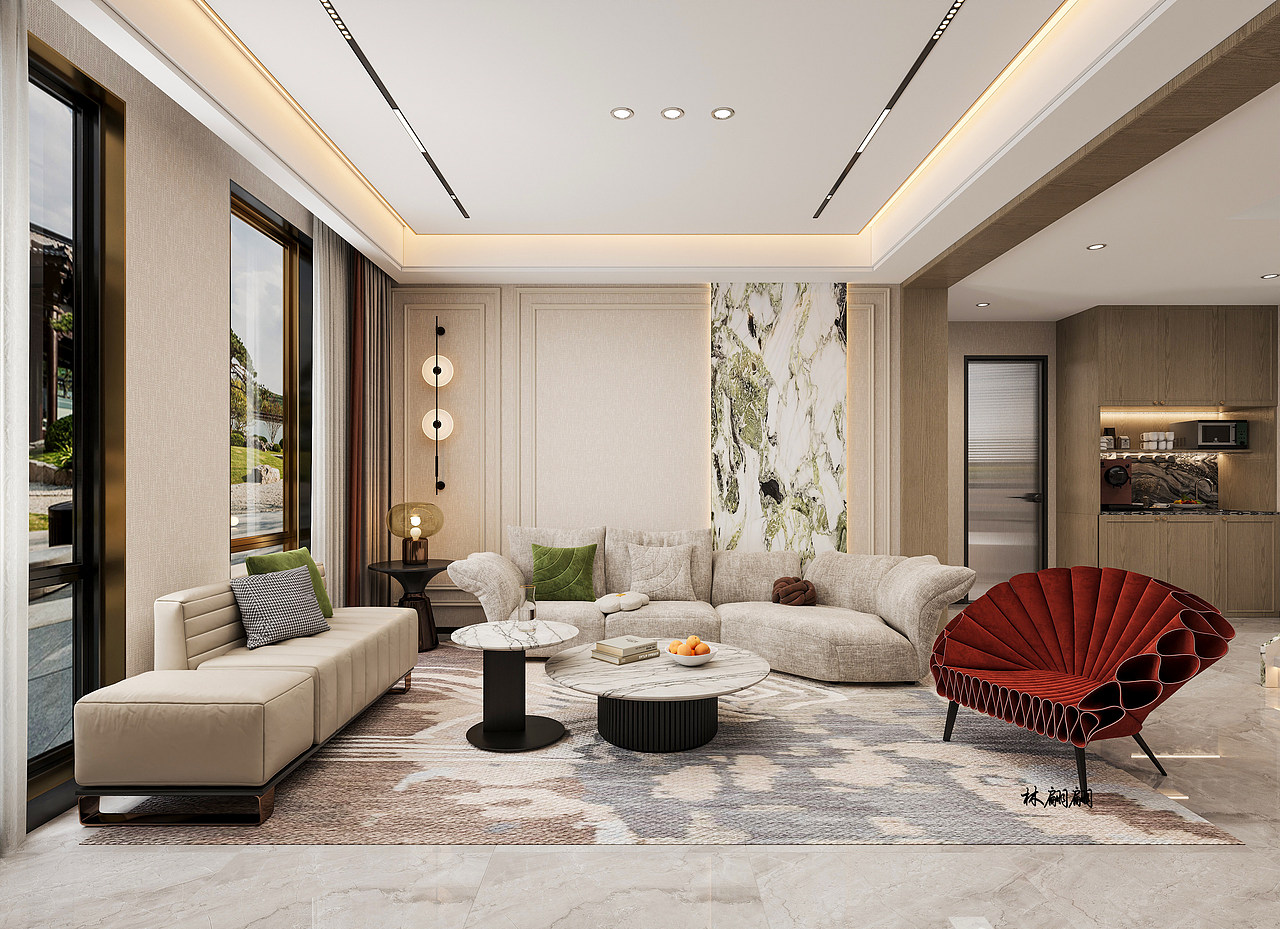 现代风别墅|简直一整个豪住了