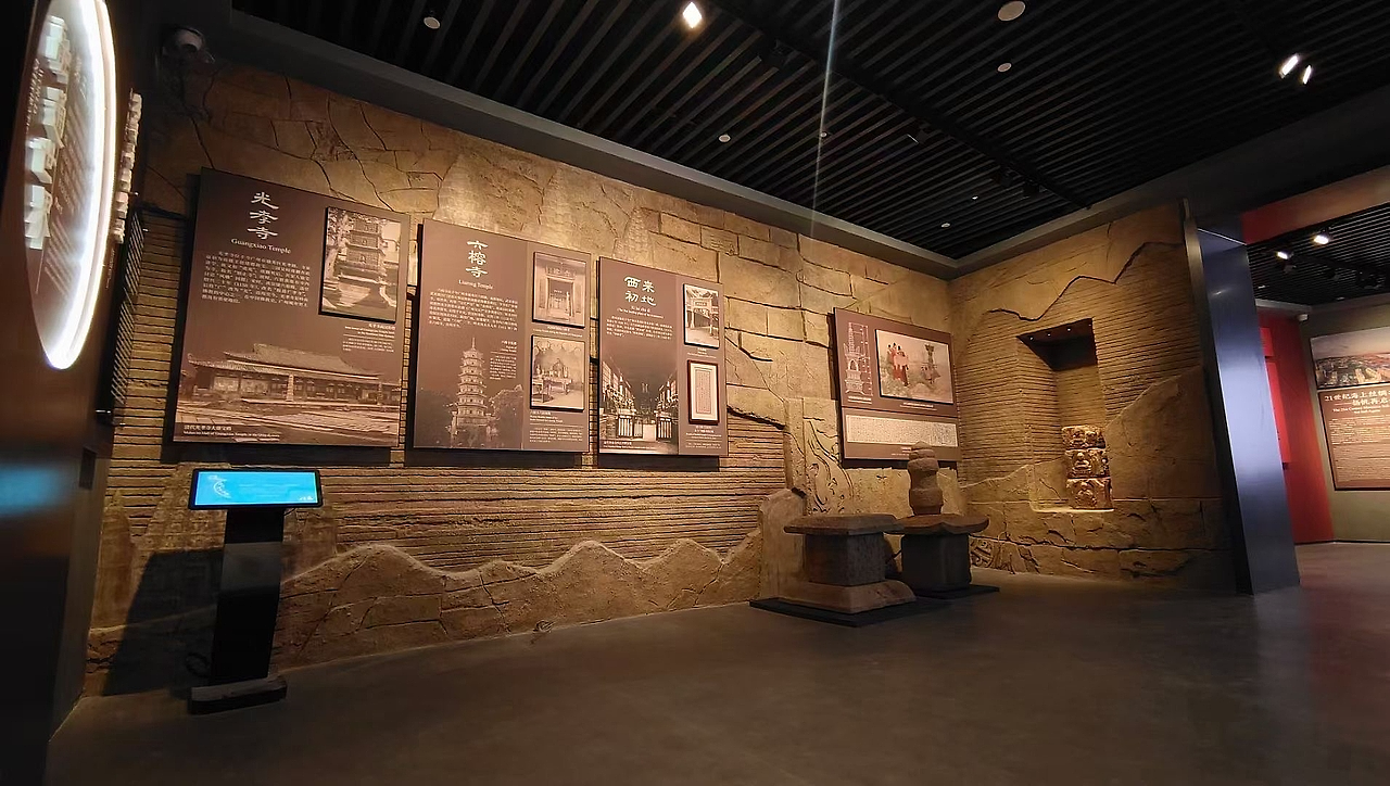 建佛塔故事展示区--详细插画看下