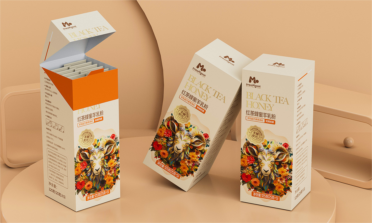 梦想羊-红茶蜂蜜羊乳粉