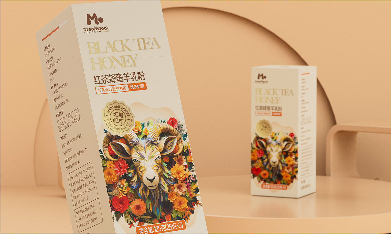 梦想羊-红茶蜂蜜羊乳粉