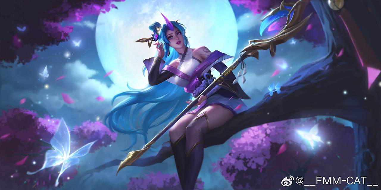 英雄联盟赛娜和索拉卡同人（图ZMzc4MDEyMDAw） - 游戏原画 - 站酷设计师FMMCAT原创素材 - 站酷ZCOOL