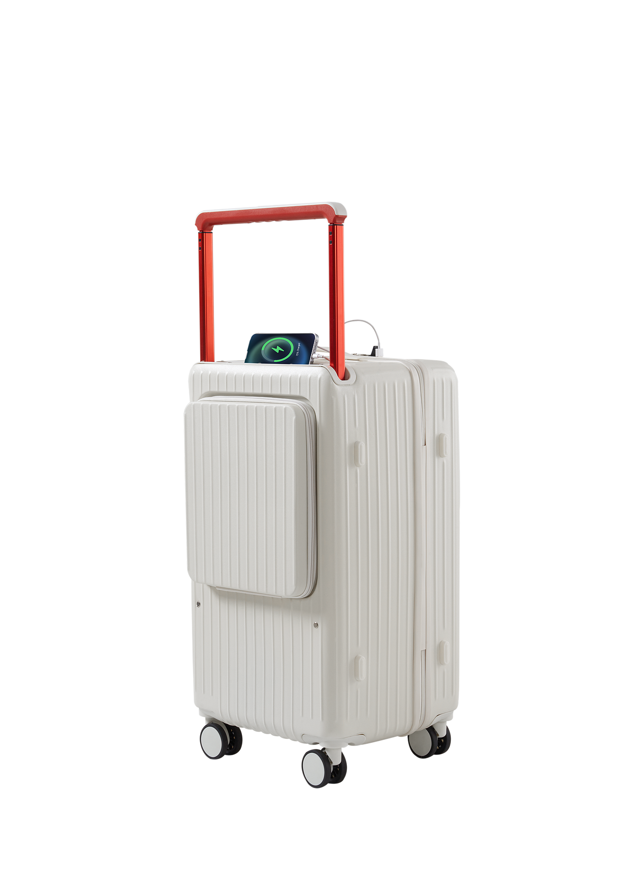 行李箱白底拍摄