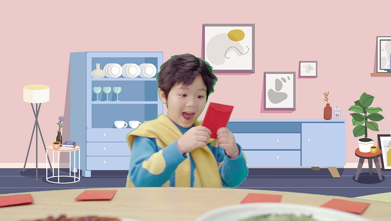 《中国移动新春》实拍结合动画——安戈力文化