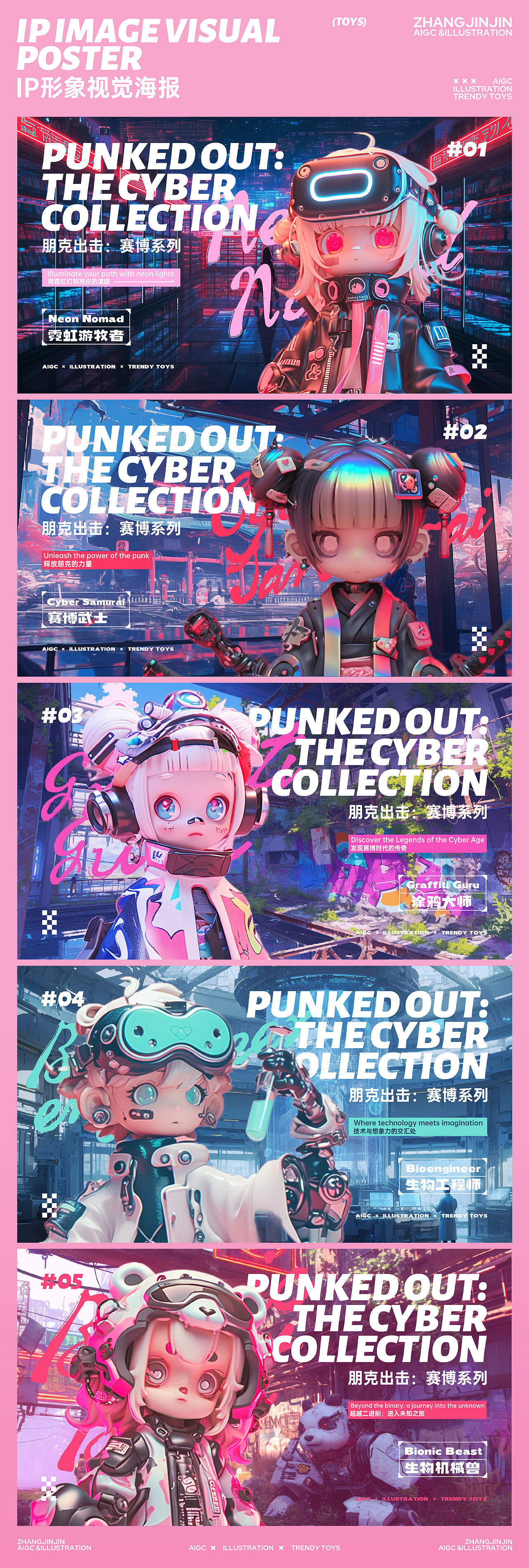 AIGC|赛博朋克IP：朋克出击，赛博系列（图ZMzc4MDI3OTAw） - AI作品 - 站酷设计师张金金JIN原创素材 - 站酷ZCOOL