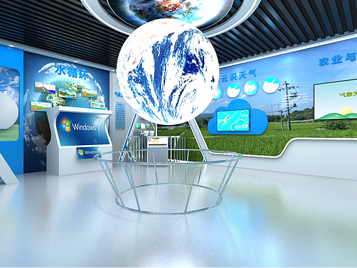 天文气象馆3D效果图