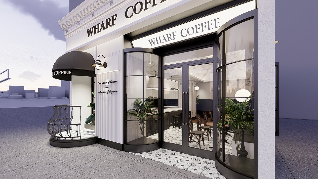 原创空间设计丨码头咖啡