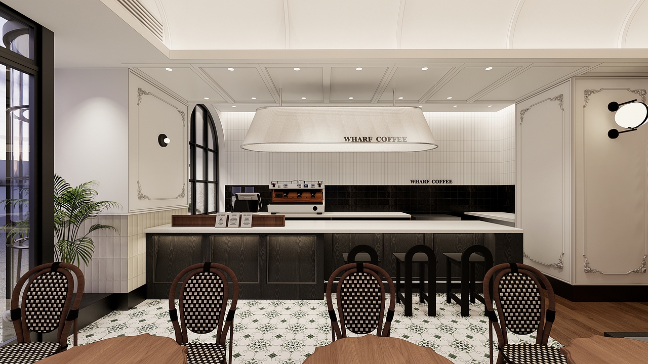原创空间设计丨码头咖啡