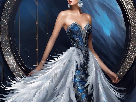 《蓝羽绮梦》（个人主页-ZNzA1MDI0NTI=） - 商业插画 - 站酷设计师灵感贩卖机原创素材 - 站酷ZCOOL