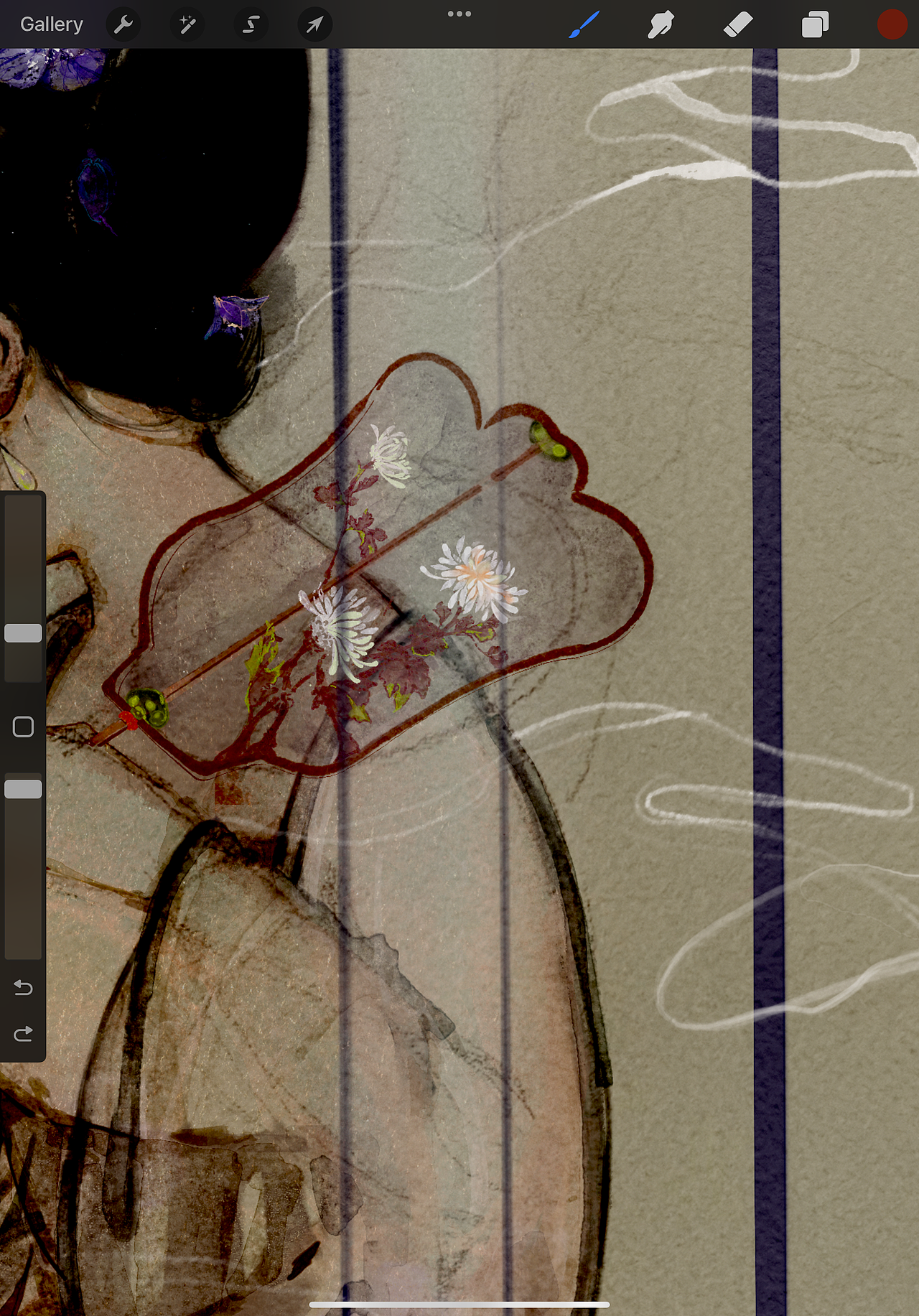 闻香识秋意，饶是三分情。