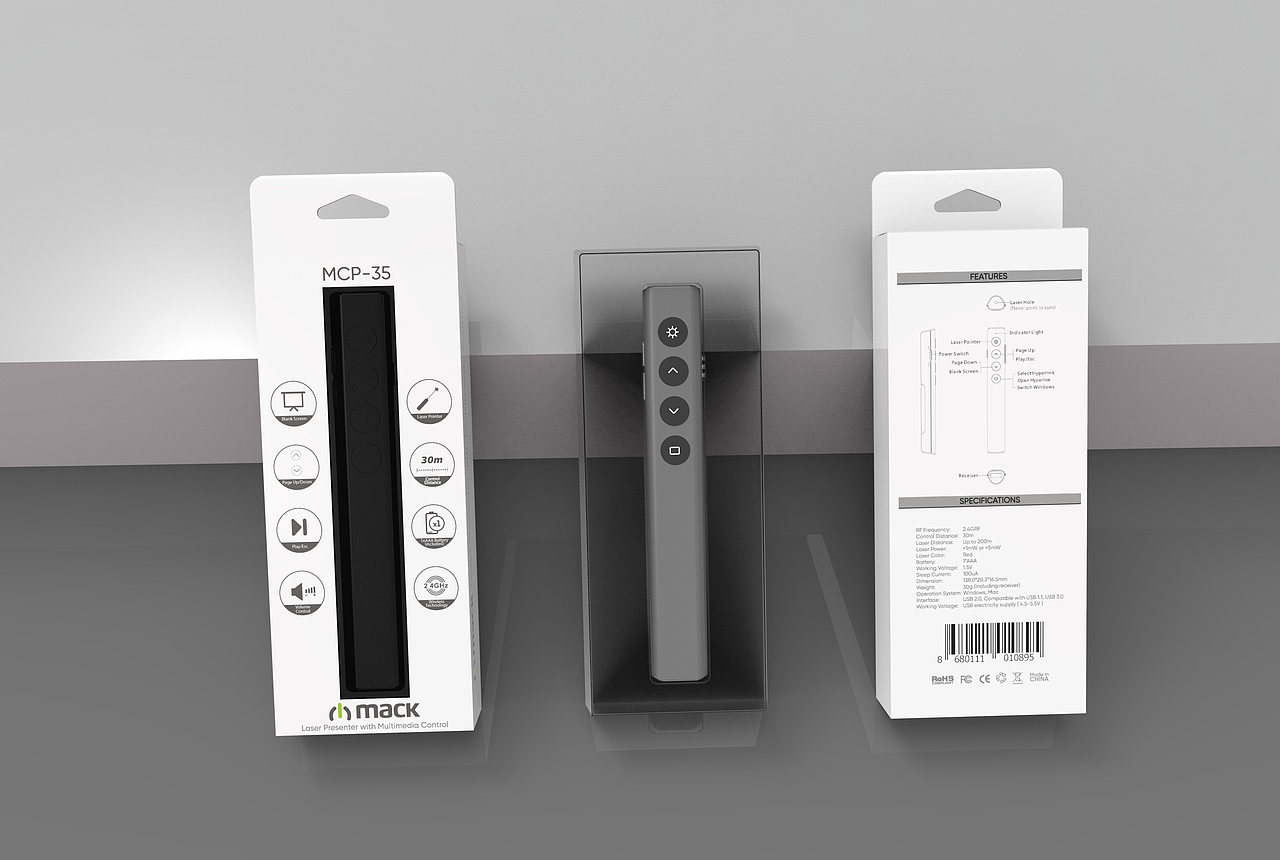 各类落地包装实物效果图