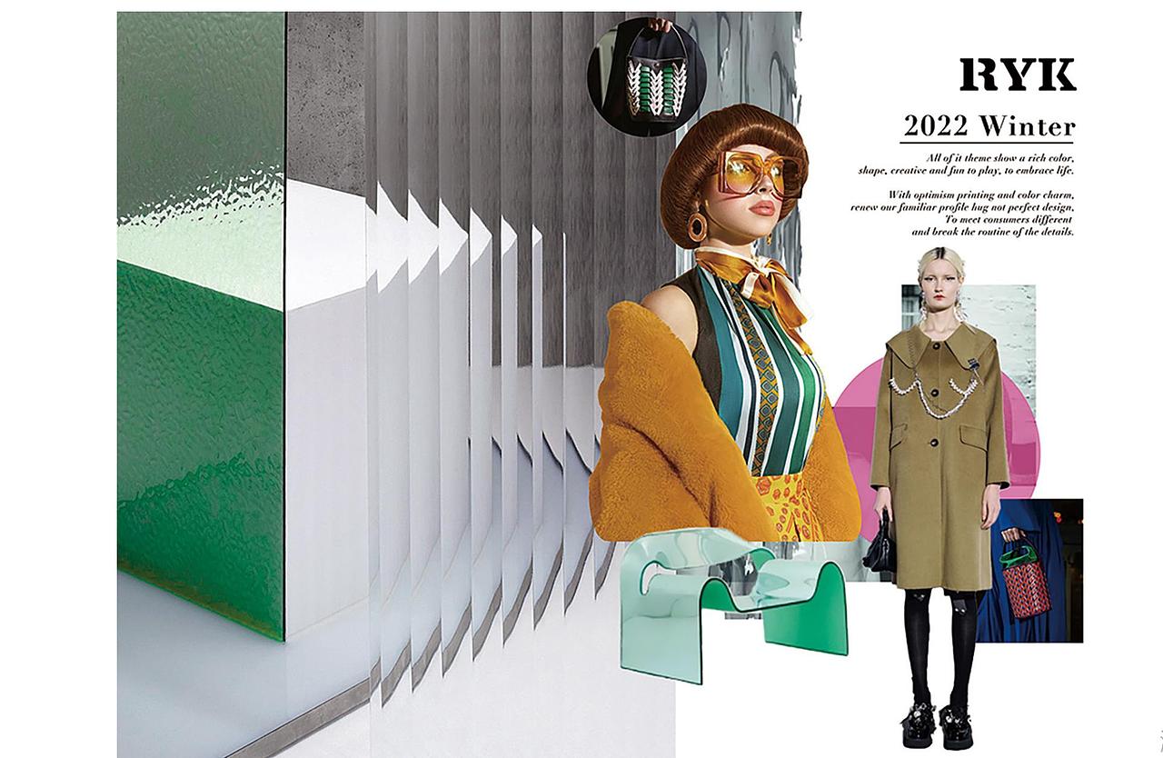 时尚服饰图文排版 海报设计