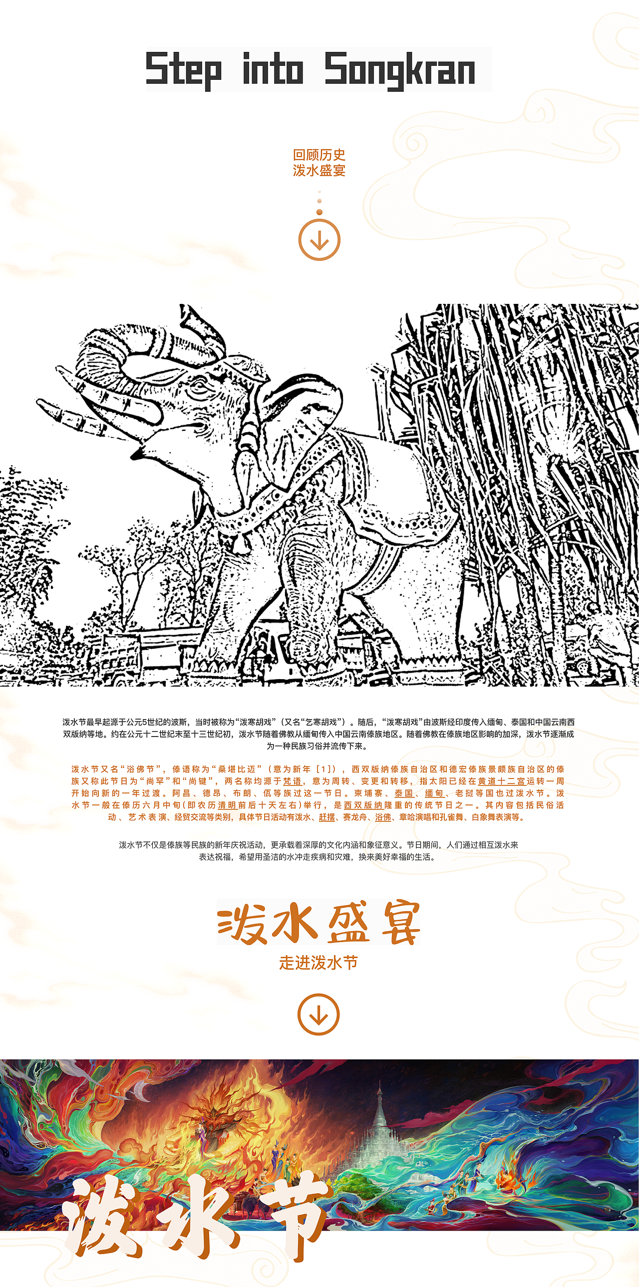 泼水节-泼水盛宴（图ZMzc4MDQ5NTQw） - 品牌 - 站酷设计师一碗杨椿面原创素材 - 站酷ZCOOL