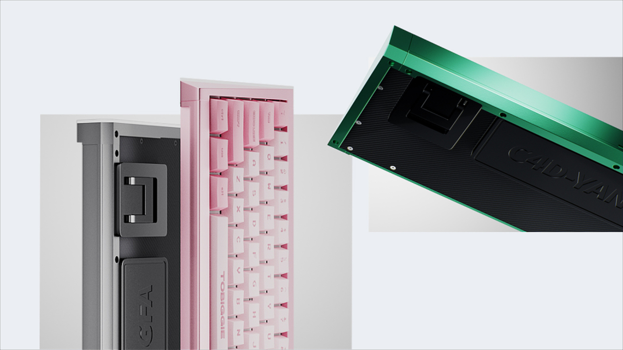 Mechanical keyboard机械键盘结构动态——临摹练习