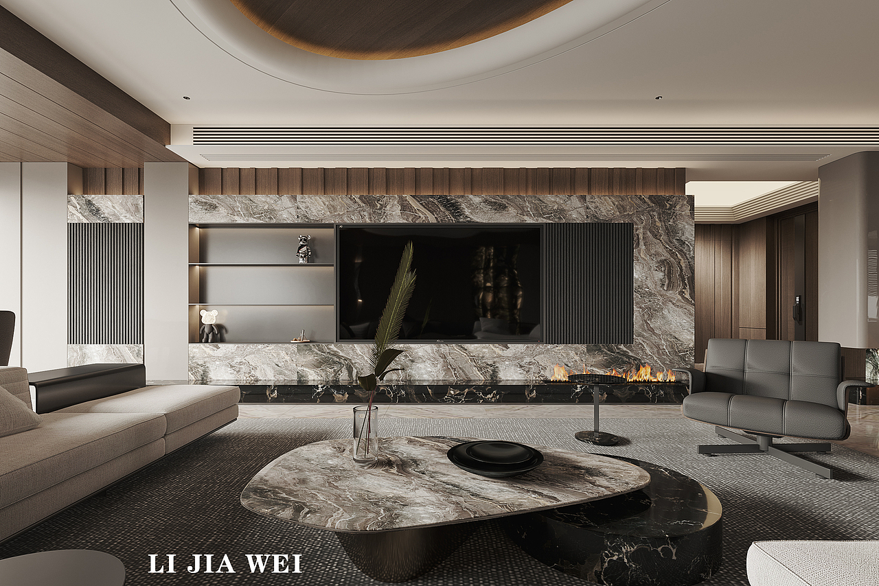 现代客厅餐厅（图ZMzc4MDU0OTQ0） - 家装设计 - 站酷设计师路人不知道原创素材 - 站酷ZCOOL