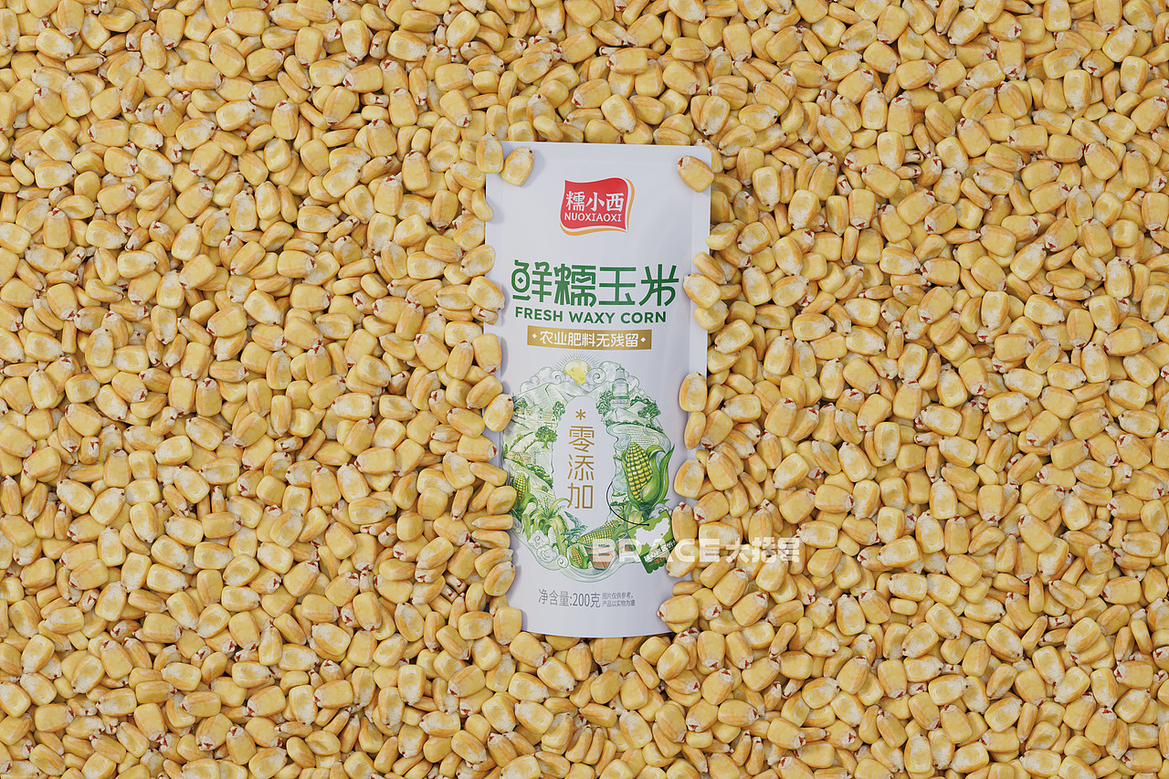 玉米包装 食品包装设计 玉米包装 礼盒包装设计 0添加(图ZMzc4MDU5MzY4) - 包装 - 站酷设计师大括号包装设计原创素材 - 站酷ZCOOL