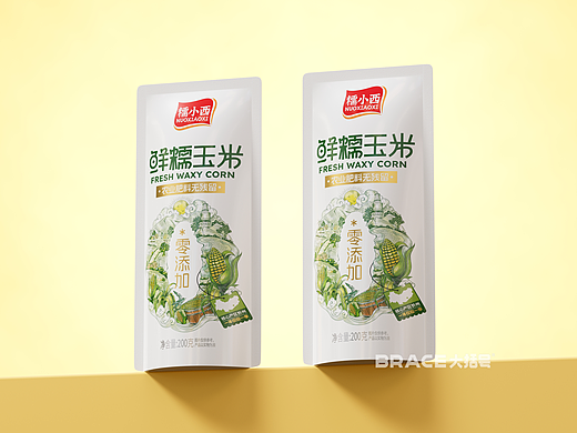 玉米包装 食品包装设计 玉米包装 礼盒包装设计 0添加