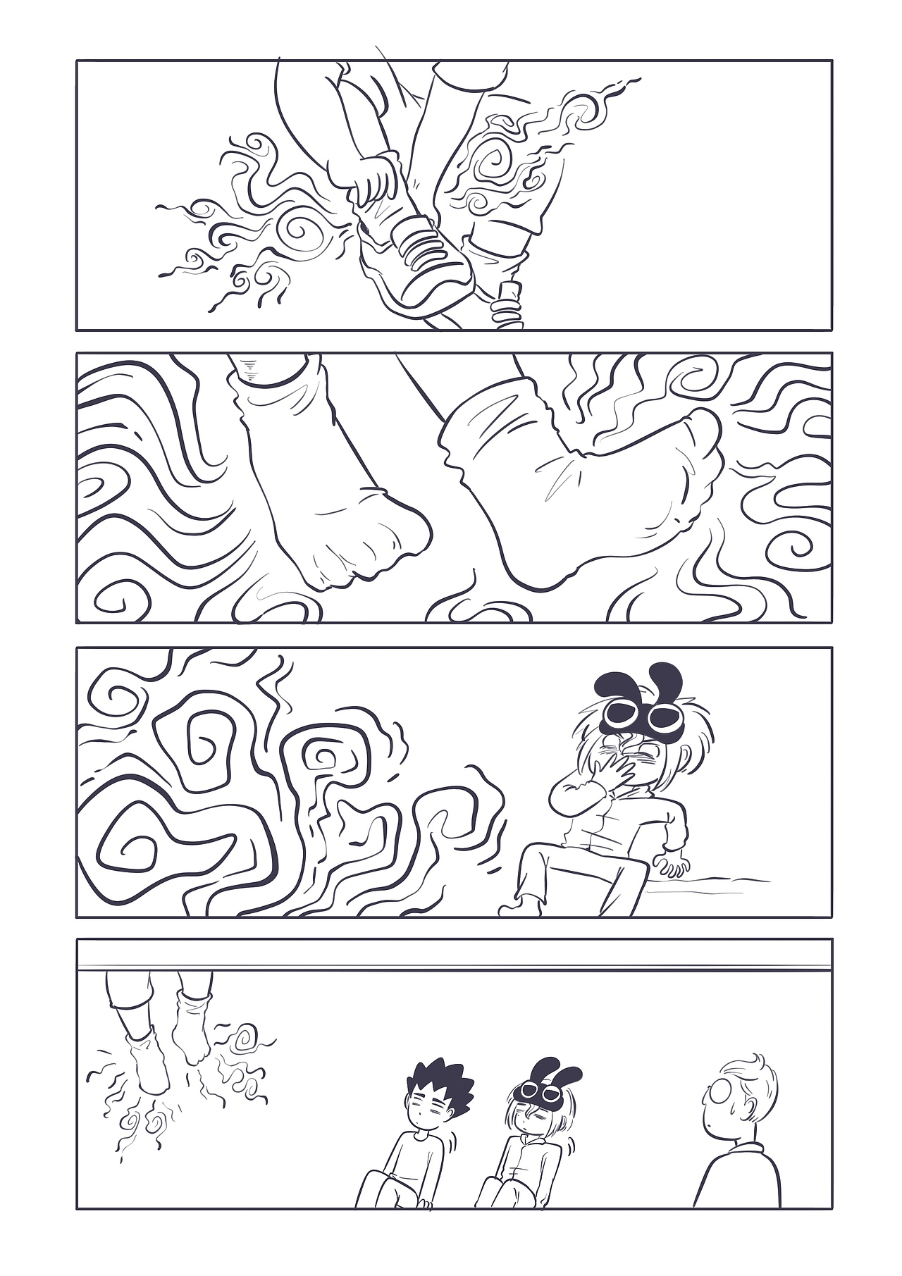 《失眠少女对床过敏》出游篇（图ZMzc4MDU5OTIw） - 绘本 - 站酷设计师花九栗原创素材 - 站酷ZCOOL