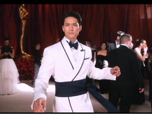 岑勇康Harry Shum Jr格莱美慢镜头拍摄花絮