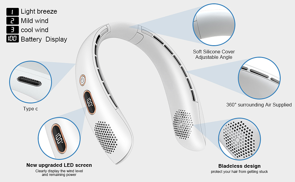 亚马逊 挂脖风扇
