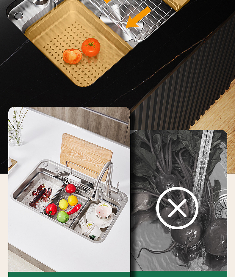 厨房水槽/洗碗池/不锈钢