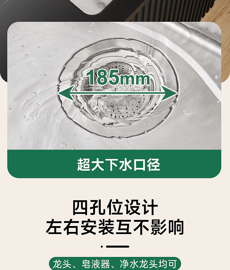 厨房水槽/洗碗池/不锈钢