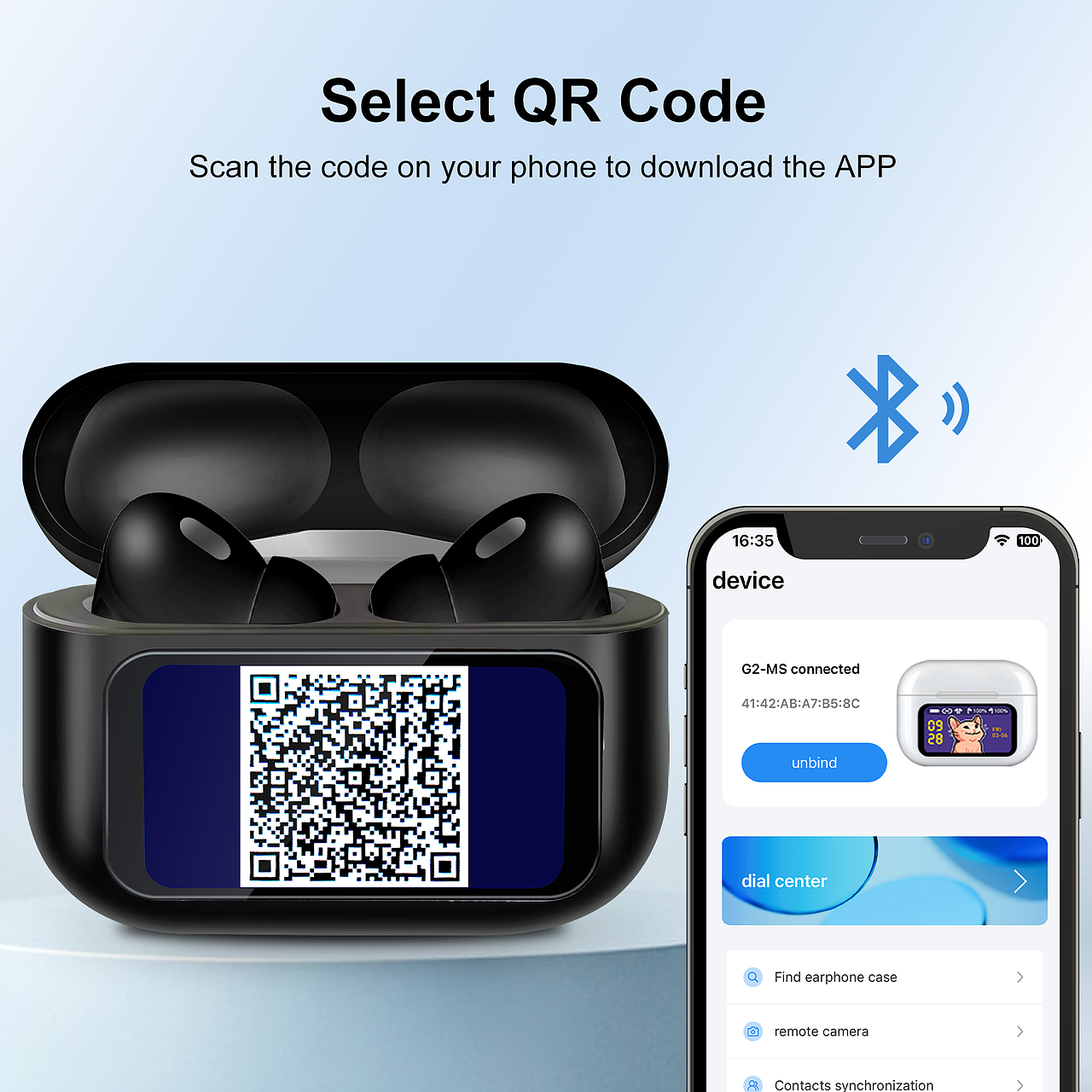 精修亚马逊设计-蓝牙耳机