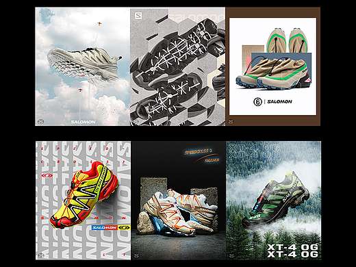 球鞋海报 ｜ SALOMON 萨洛蒙品牌 PART 2