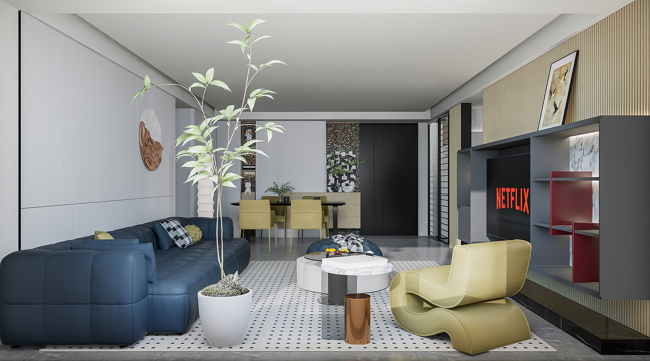 A chinese youngman's home（图ZMzc4MTA2ODQw） - 家装设计 - 站酷设计师飞鸟君原创素材 - 站酷ZCOOL