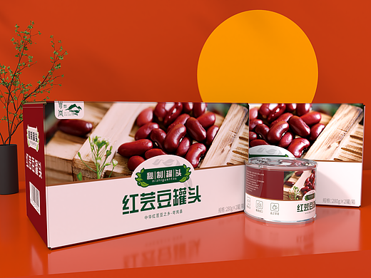 红芸豆包装设计分享