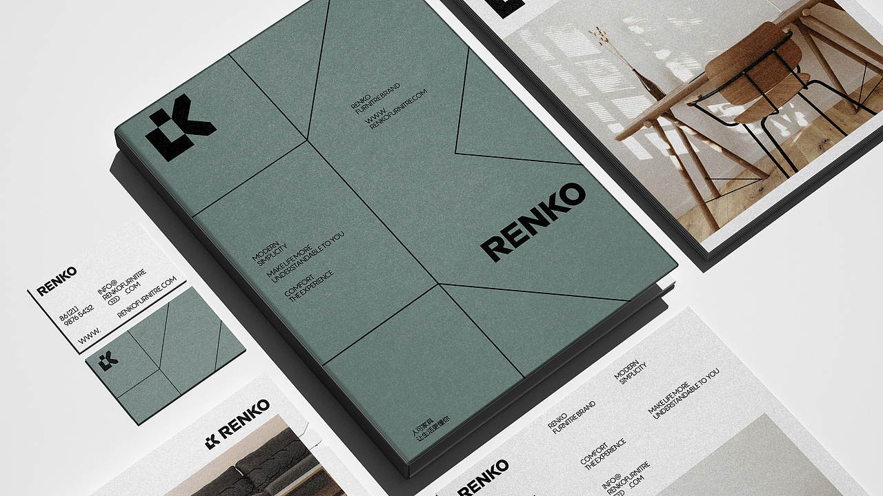 RENKO家具 | 品牌设计（图ZMzc4MTEwNTQ4） - 品牌 - 站酷设计师木杪MUMIAO原创素材 - 站酷ZCOOL