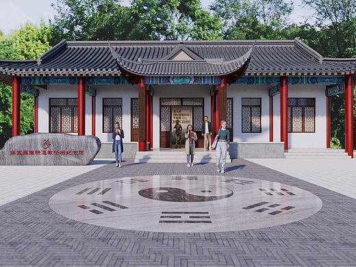 某纪念馆展陈空间设计