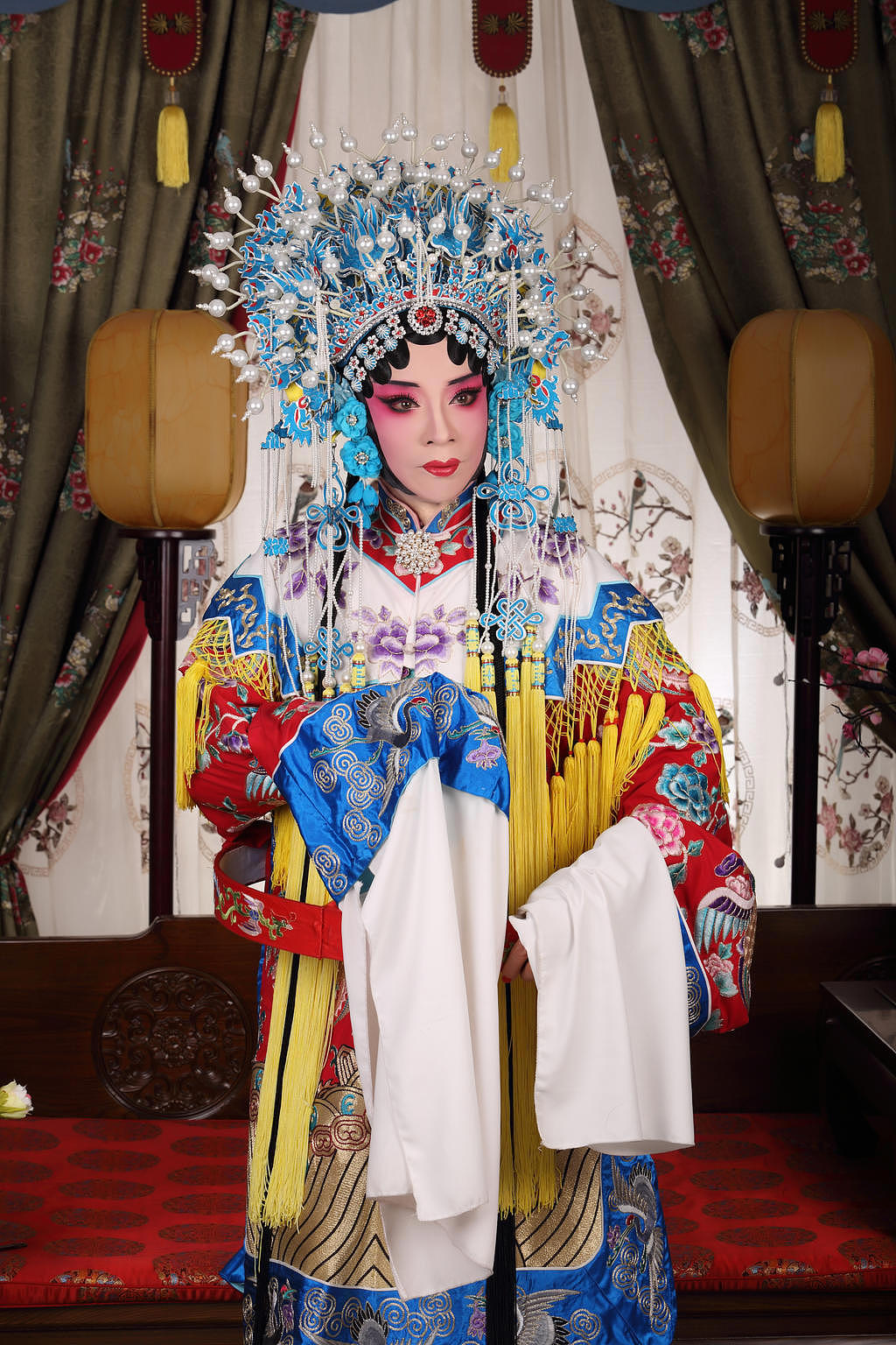 我的京剧照 戏曲旦角人物 岚平公主 武旦