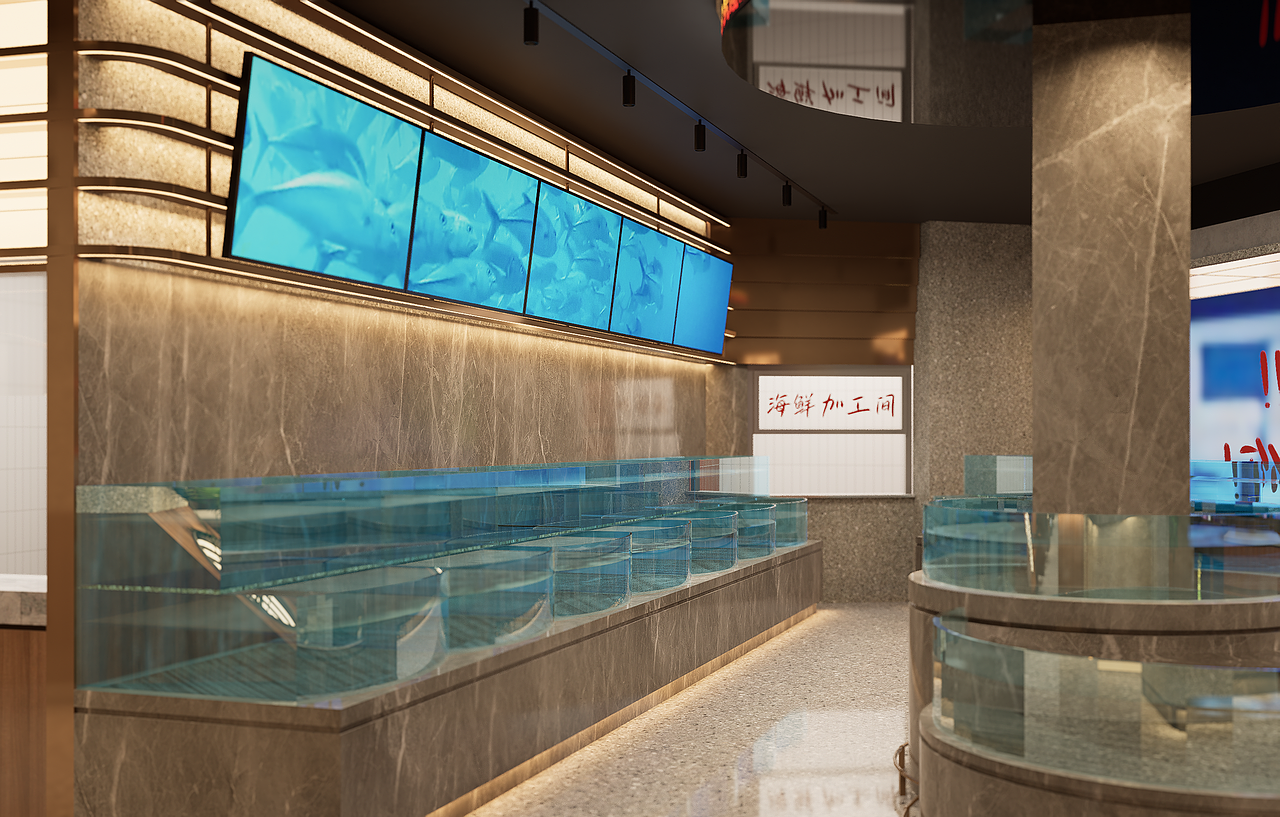 旮旯嘎啦海鲜加工坊|餐饮空间设计|拾点设计制造局