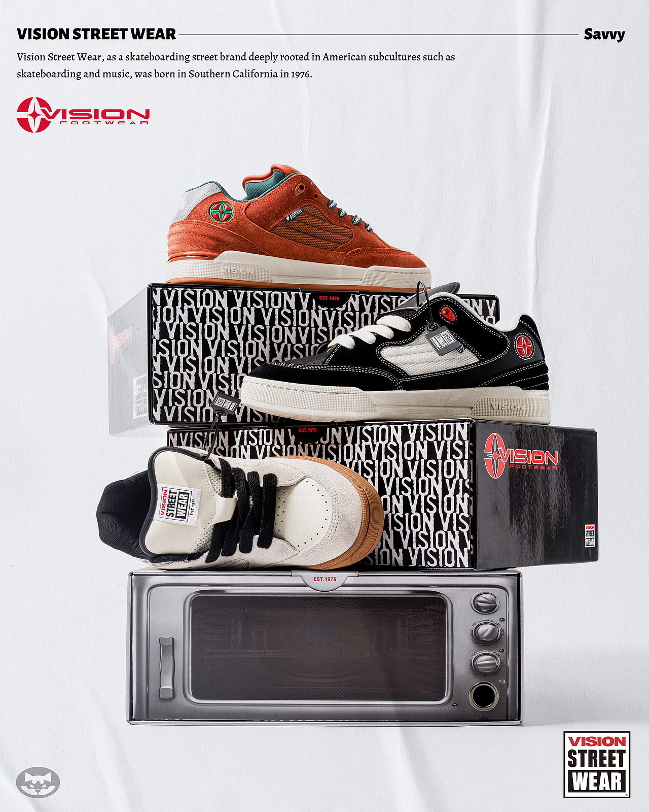 球鞋海报 | VISION STREET WEAR 品牌