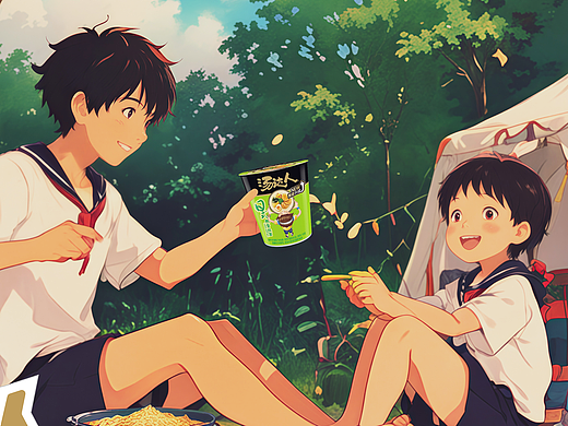 汤达人野生代言人x美图秀秀xGpaint