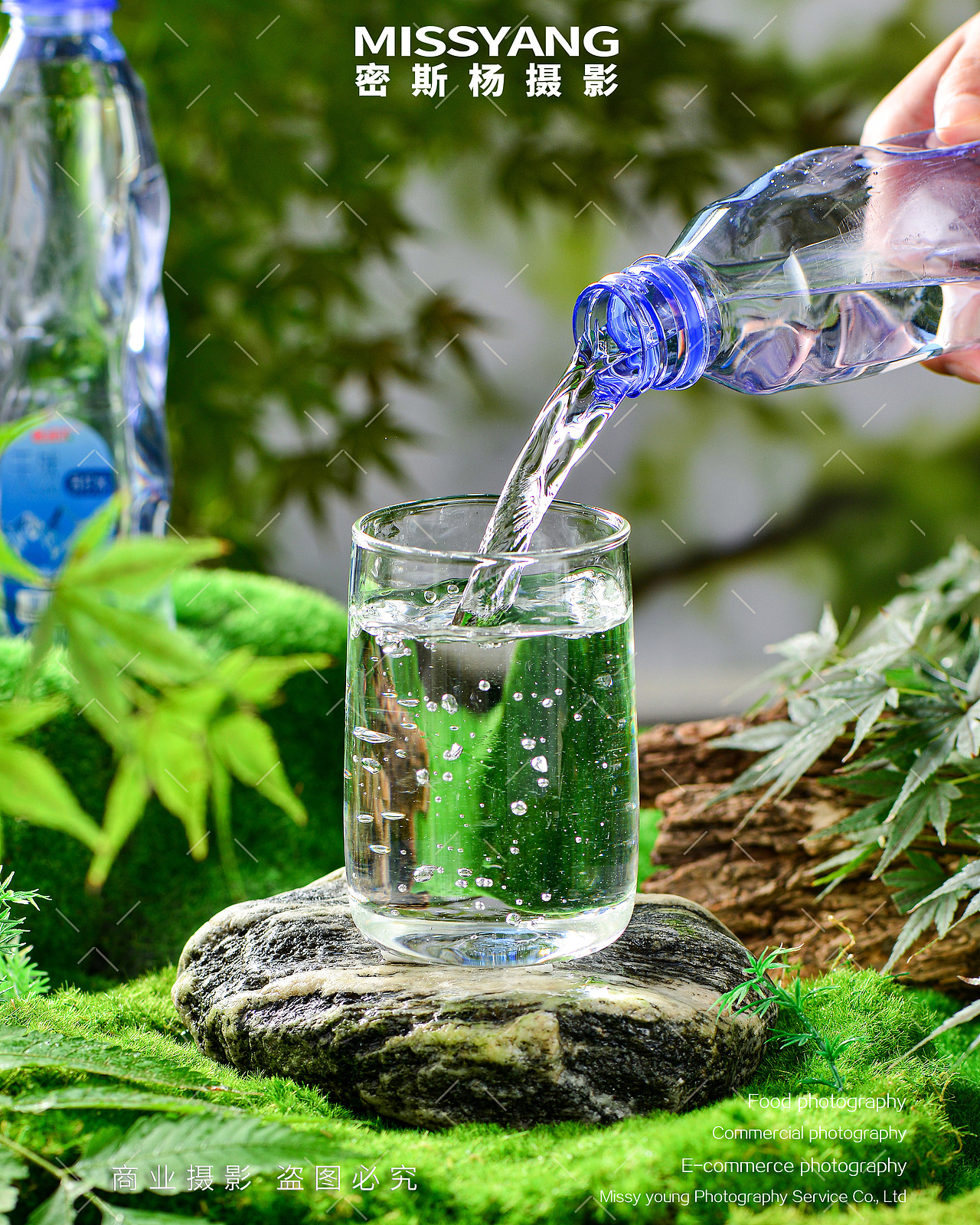 苏打水矿泉水纯净水拍摄|电商美食摄影|×郑州密斯杨