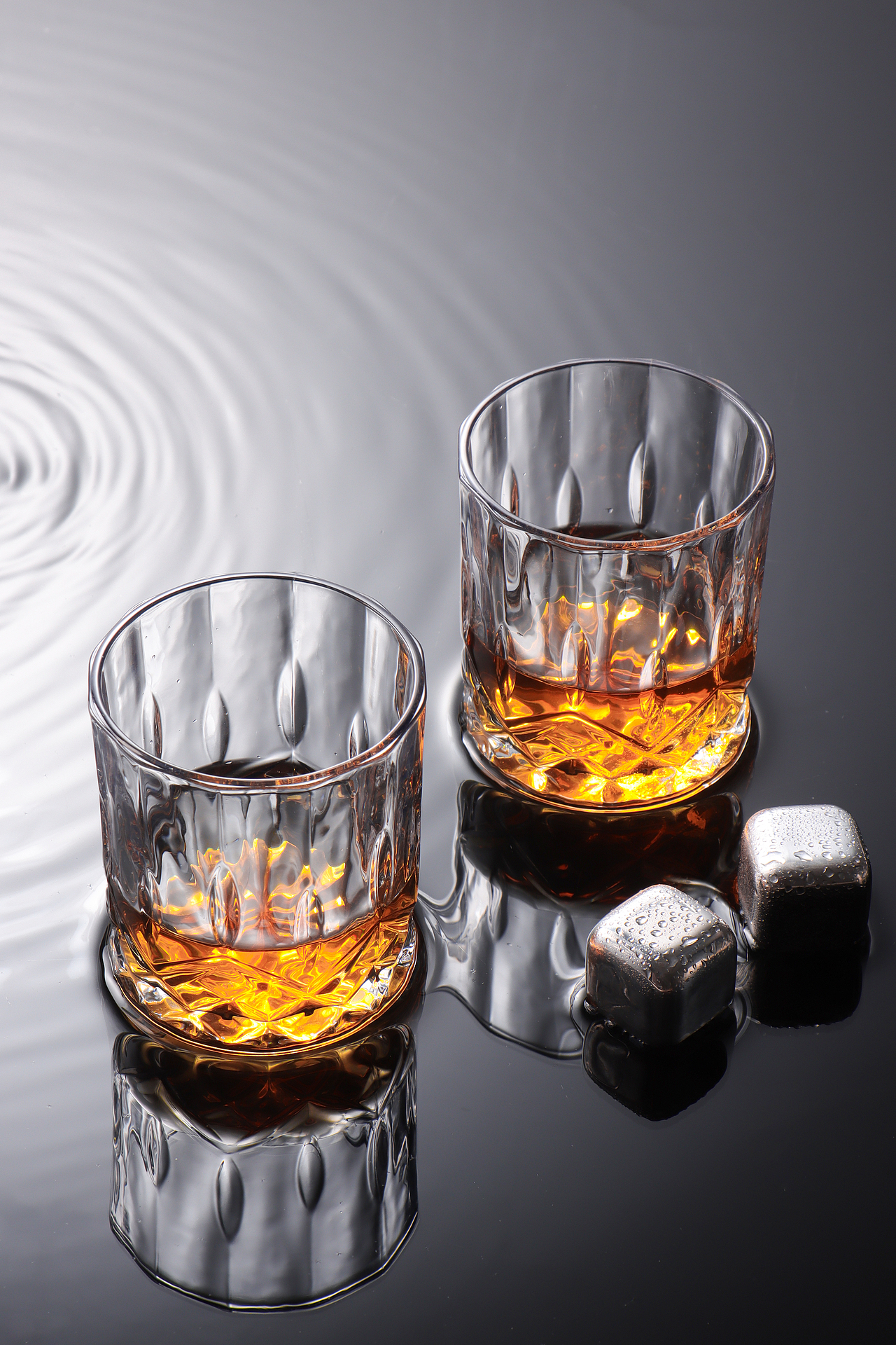 玻璃酒杯产品拍摄