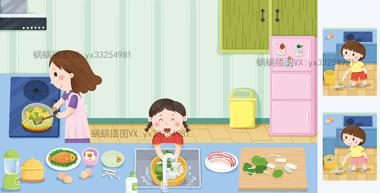 贴纸游戏书1----《环保安全》（图ZMzc4MTcxNTQ4） - 儿童插画 - 站酷设计师蜗蜗wowo原创素材 - 站酷ZCOOL